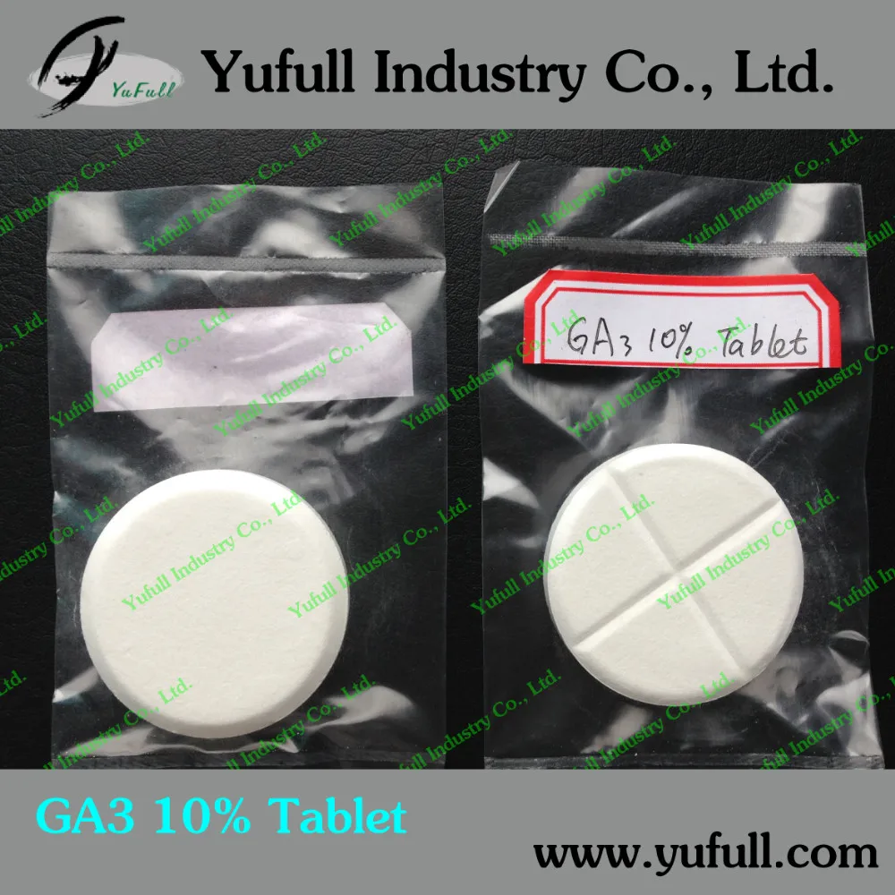 Best price pesticide plant growth regulator PGR Gibberellic Acid  GA3 10% tablet