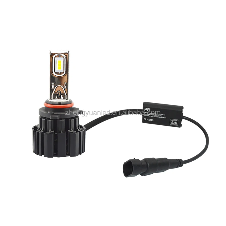 
2021 100W 13600lm p9 high brightness led headlight h7 6000K HB4 p9 led hb4 