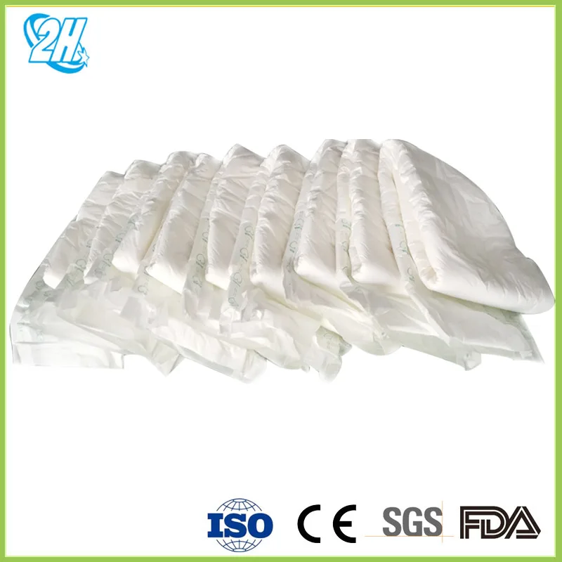 
Adult diapers with blue core 