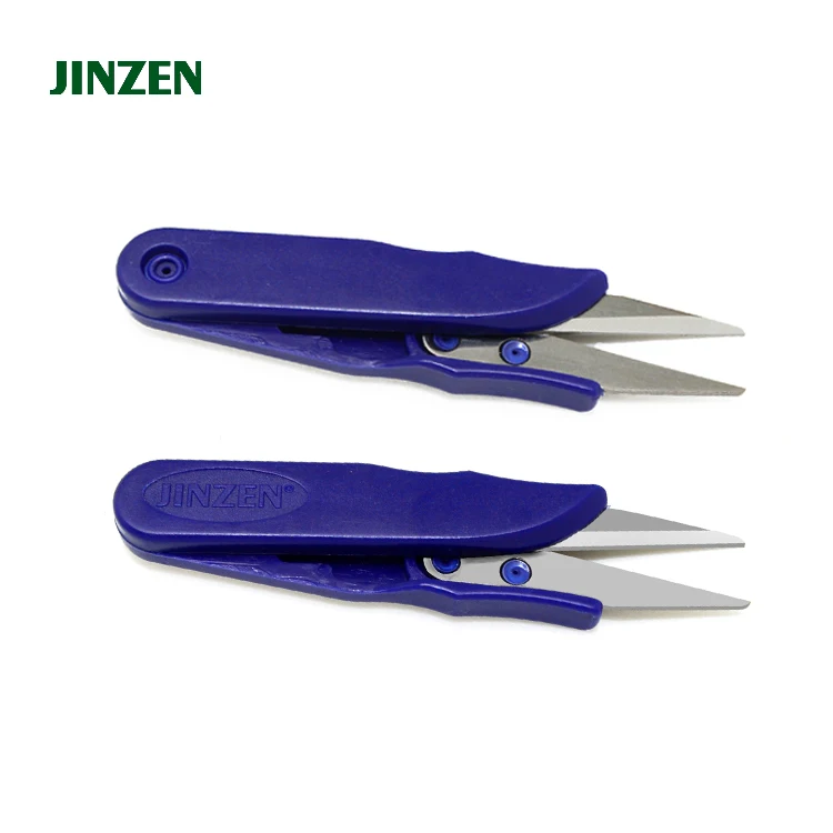 Wholesale Yarn Scissors TC-100 Plastic Handle Thread Cutter JZ-70712