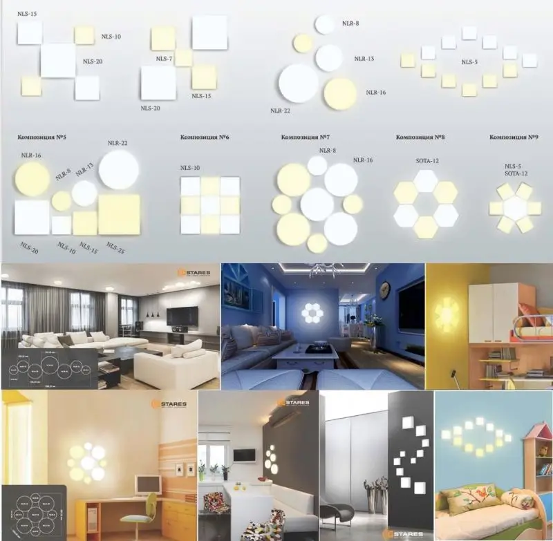 
Flat Led Ceiling Panel Lights Home Hotel Decorative Lighting Round 7W/13W/16W/22W Can Used for Puzzle Lamp Office Milky PC Cover 