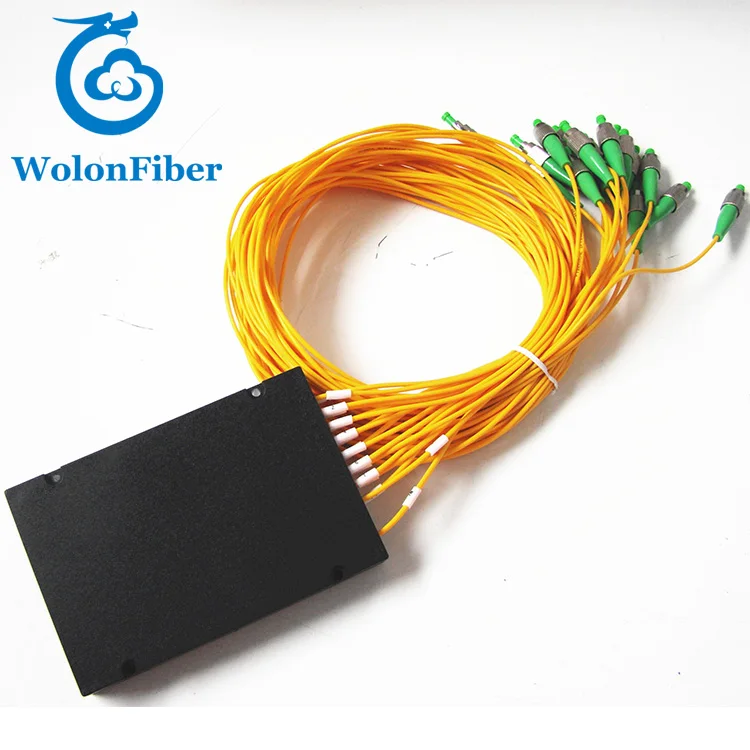 Одномодовый FC/UPC plc 1*16 волоконно-оптический разветвитель №