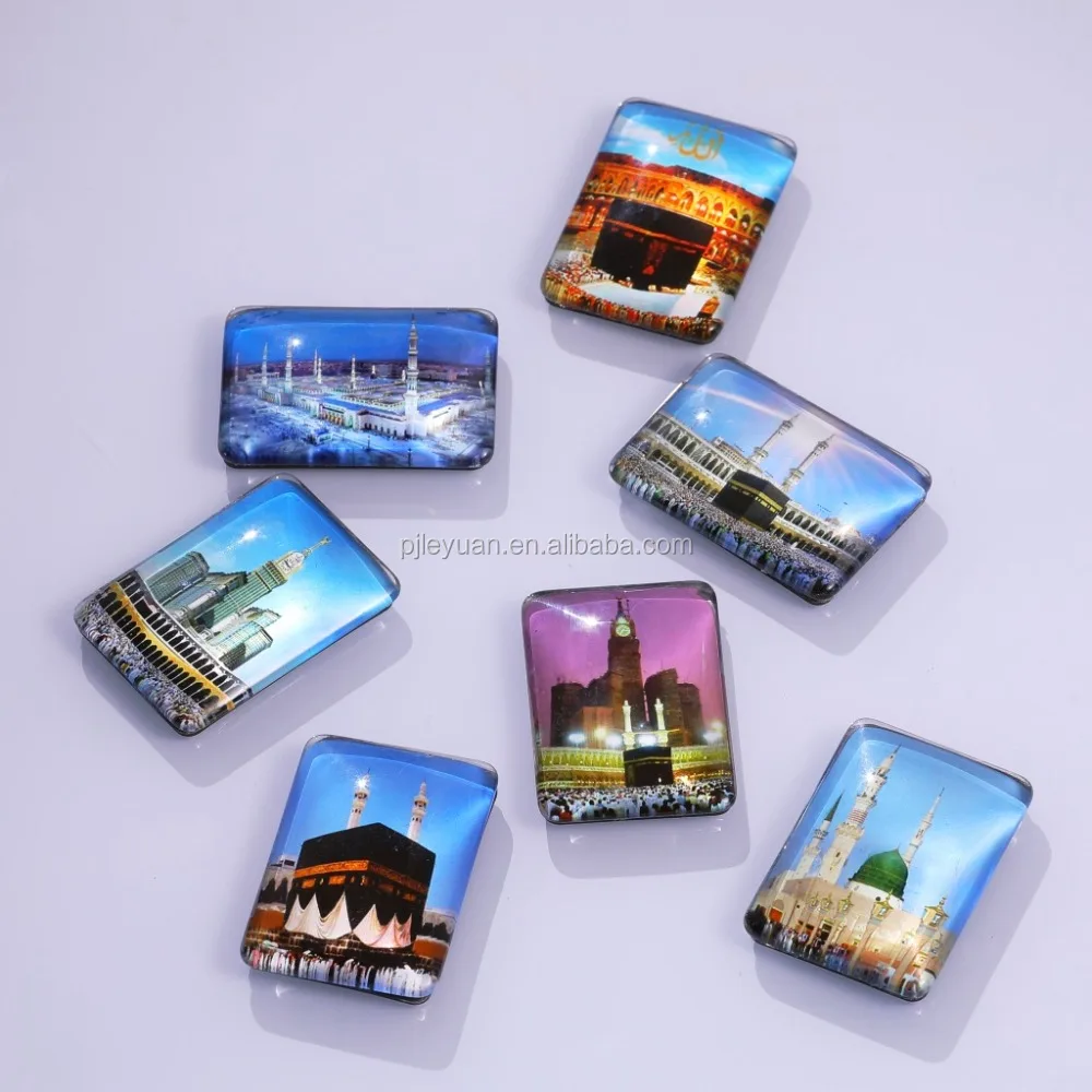 
China supplier custom decoration glass crystal souvenir fridge magnet/ceramic fridge magnet 