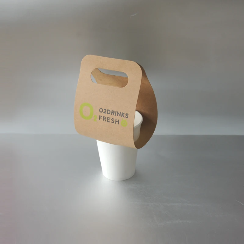Disposable take away coffee paper cup holder made in china