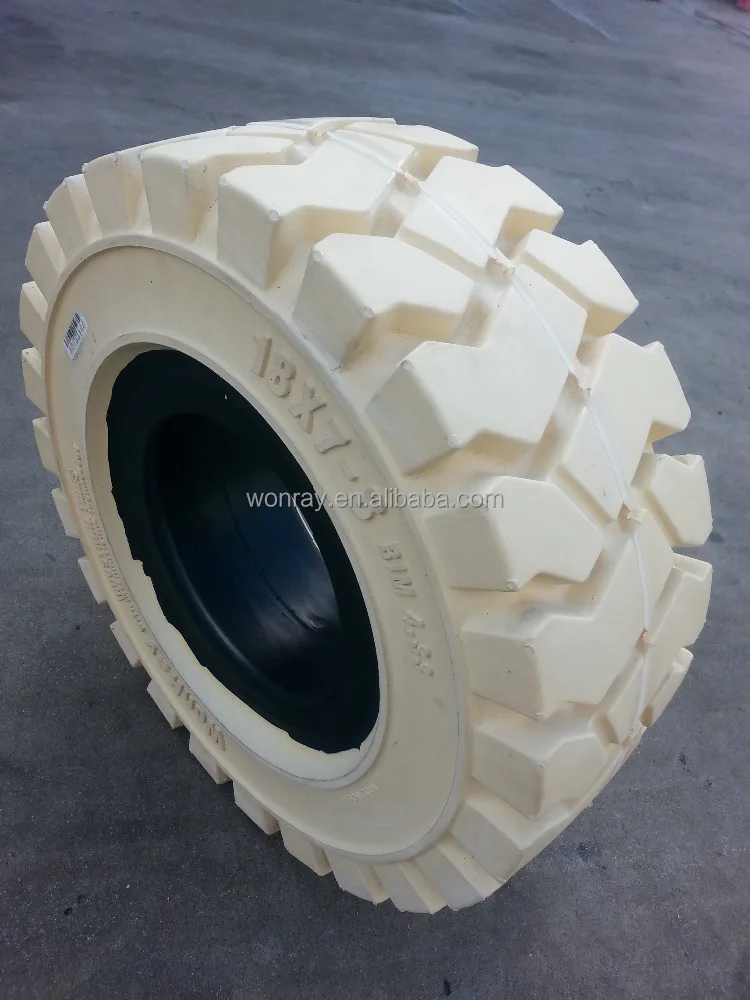 China 650-10 23*9-10 soild quick heel forklift tyres for linde forklift