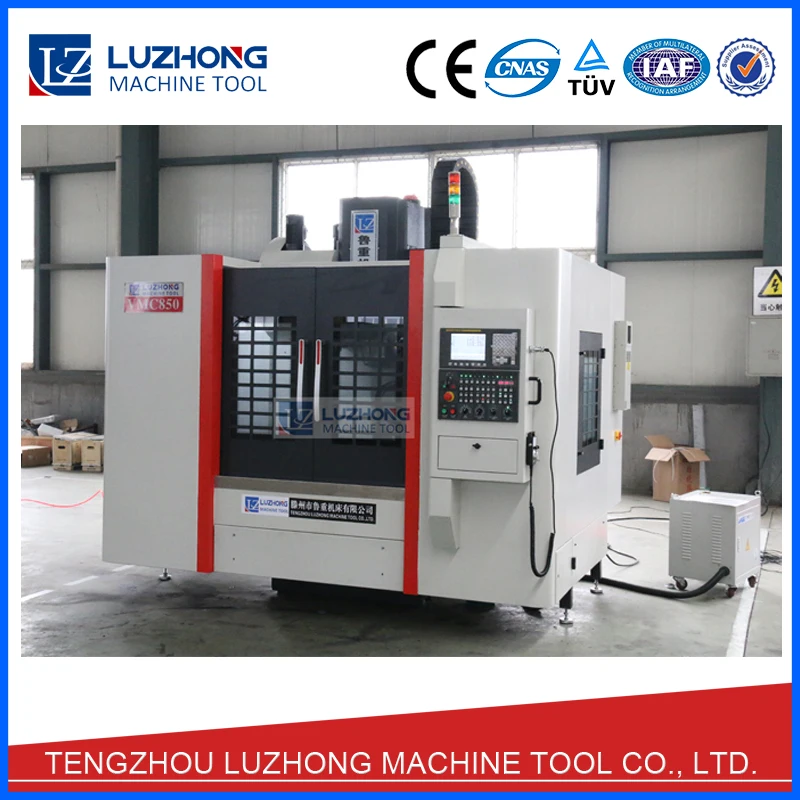 Китайской CNC Обрабатывающий Центр VMC850 С FANUC Руку 24ATC и 4-й Оси