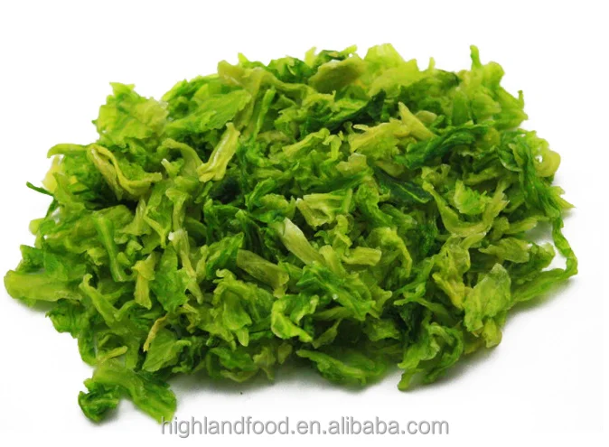 New Harvest Dried Dehydrated Green Cabbage Leaves Flakes