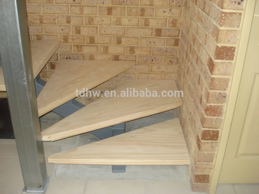 Single Spine Staircase With Treads and Dummy Rises