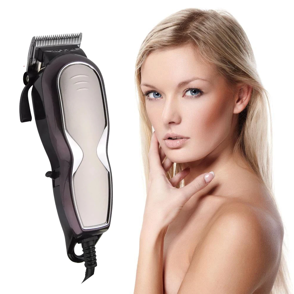 220v EU Professional Adult Pro Electric Hairdressing Corded Cutter 8w Babershop Hair Clipper Trimmer Baber Haircutting Machine