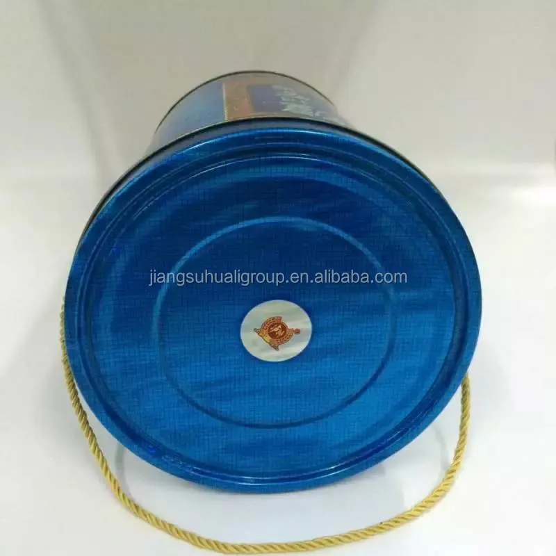 
Custom printed wine tin bucket ice bucket tin barrel 