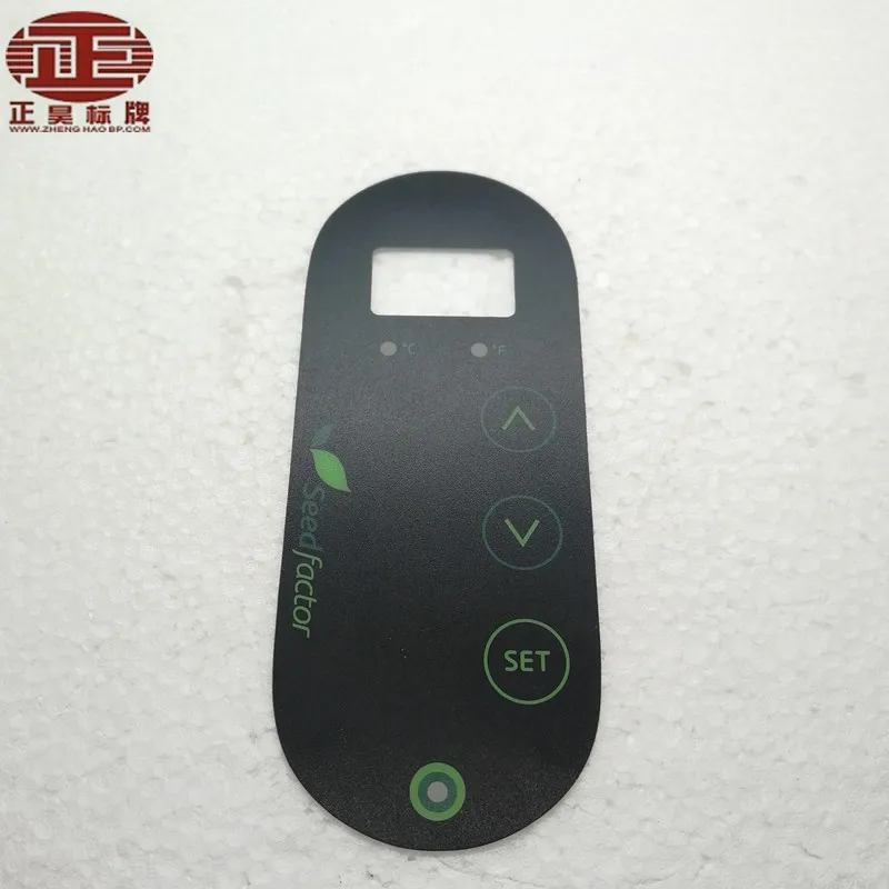 
Strong 3M adhesive panel button label printing keypad stickers labels 