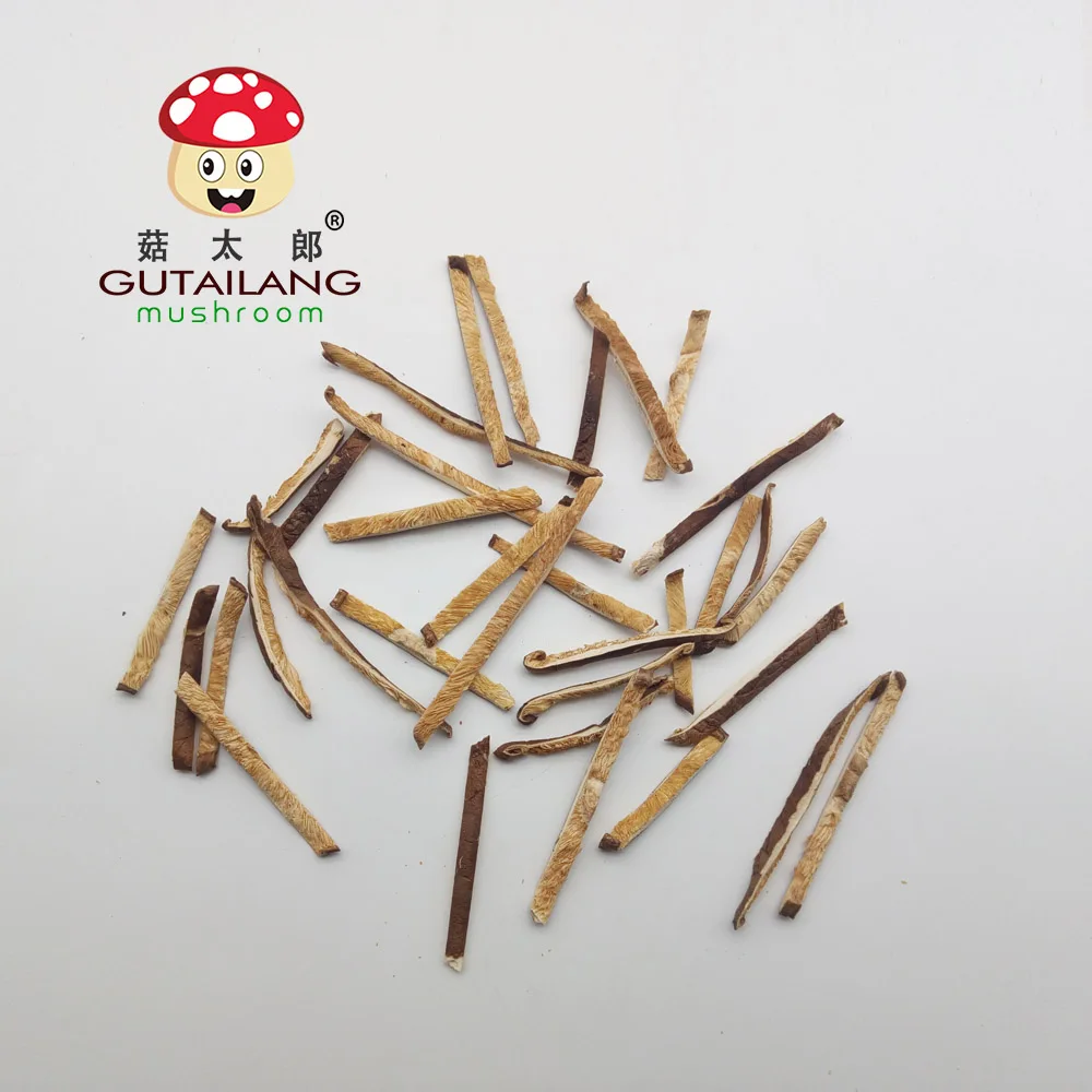 Измельченные сушеные грибы шиитаке шириной 3 мм, кусочки грибов, измельченные грибы шиитаке, полоски грибов шиитаке