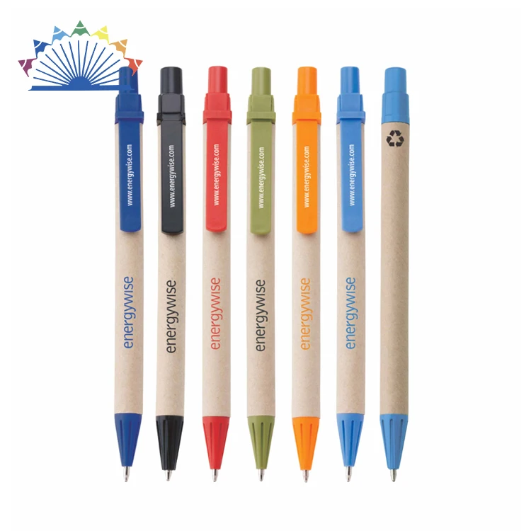 Эко-бумага ручка из переработанного