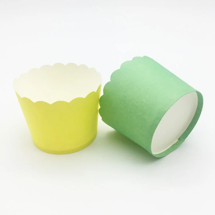 Homemade Greaseproof Disposable Paper Baking Cup