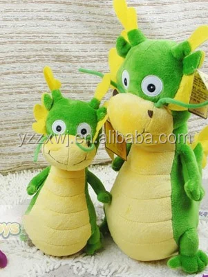 Stuffed Dragon Doll of Chinese Zodiac with Big Head and Cute Horns stuffed dragon toys for kids soft dragon toys