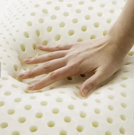 Department Stores Hot Sale Fresh Air Layer Breathable Perforated Gel Infused Memory Foam Pillow