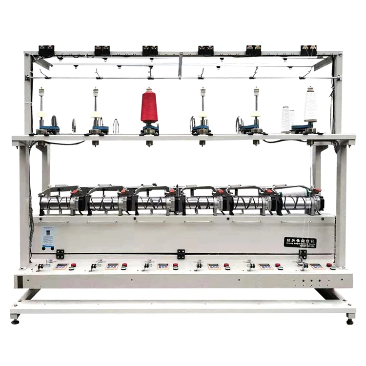 10 years experience embroidery thread double polyester twisting machine
