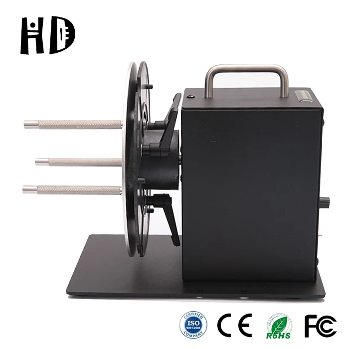 
New condition R7 Label Rewinder for Barcode Printer Automatic Synchronization Label Rewinding Machine 