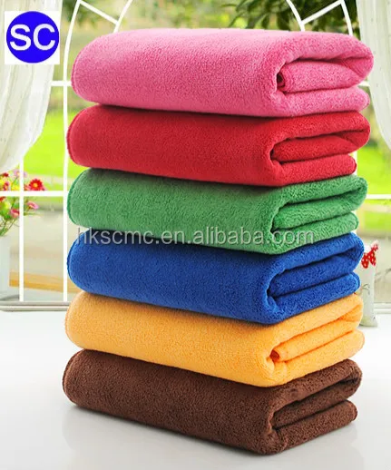Top quality customized microfiber bath towel
