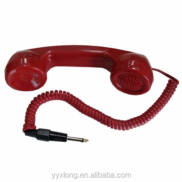 Высокое качество разъем RJ11 тюрьме телефон handset поставщик для зарубежных покупателей