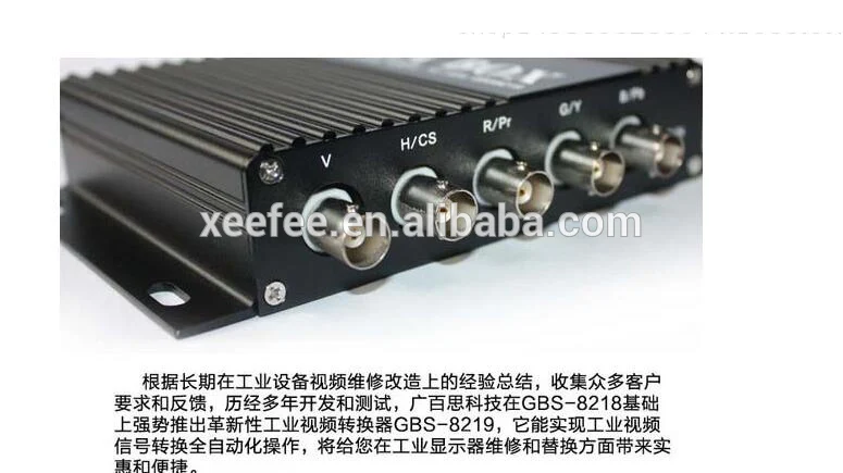  Совершенно новый преобразователь видео CRT GBS8219 высококачественный конвертер RGB MDA CGA EGA в VGA для ремонта промышленных мониторов