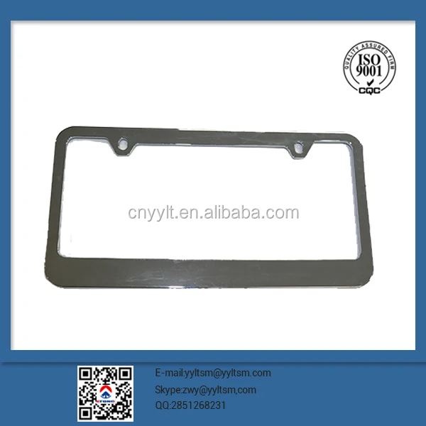 
2015 car license plate frames no led no hide the number plate no shutter 