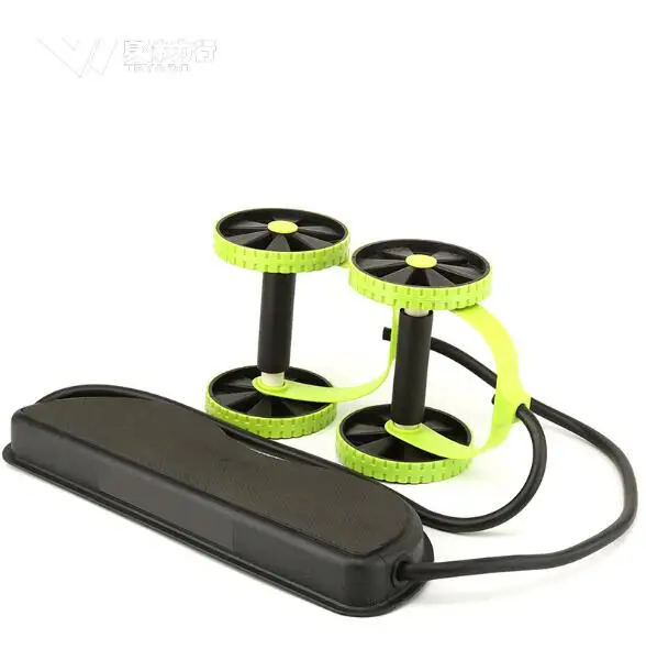 
Sport Core Double AB Power trainer advance wheel fitness Abdominal exercises Equipment coaster Pull roda Waist Slimming Trainer 