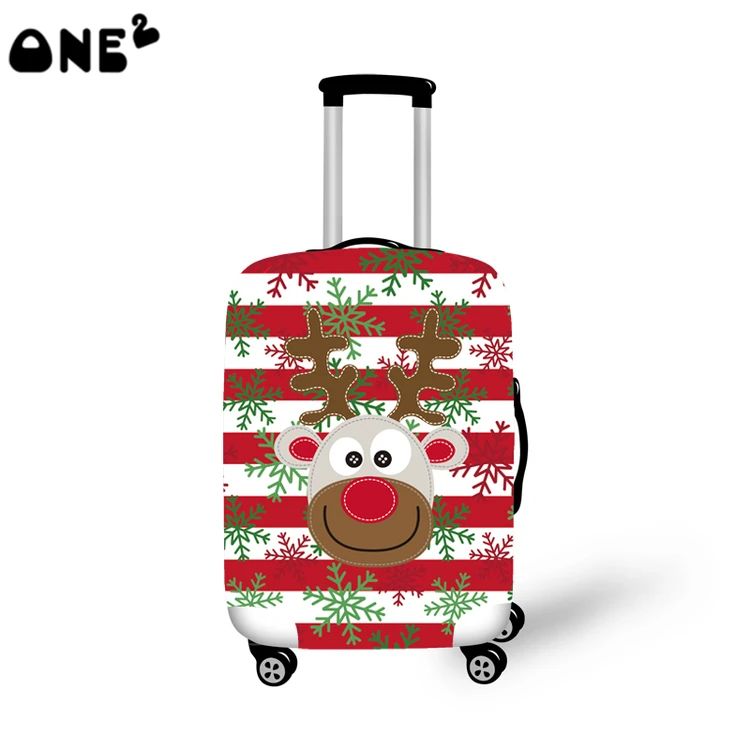 ONE2 design cute monkey pattern wholesale luggage cover for boys suitcase