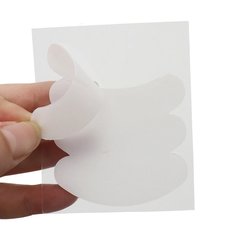 2 pairs Under Eye Pad Thin Eyelashes Extension Eye Pad Silicone Paper Patches