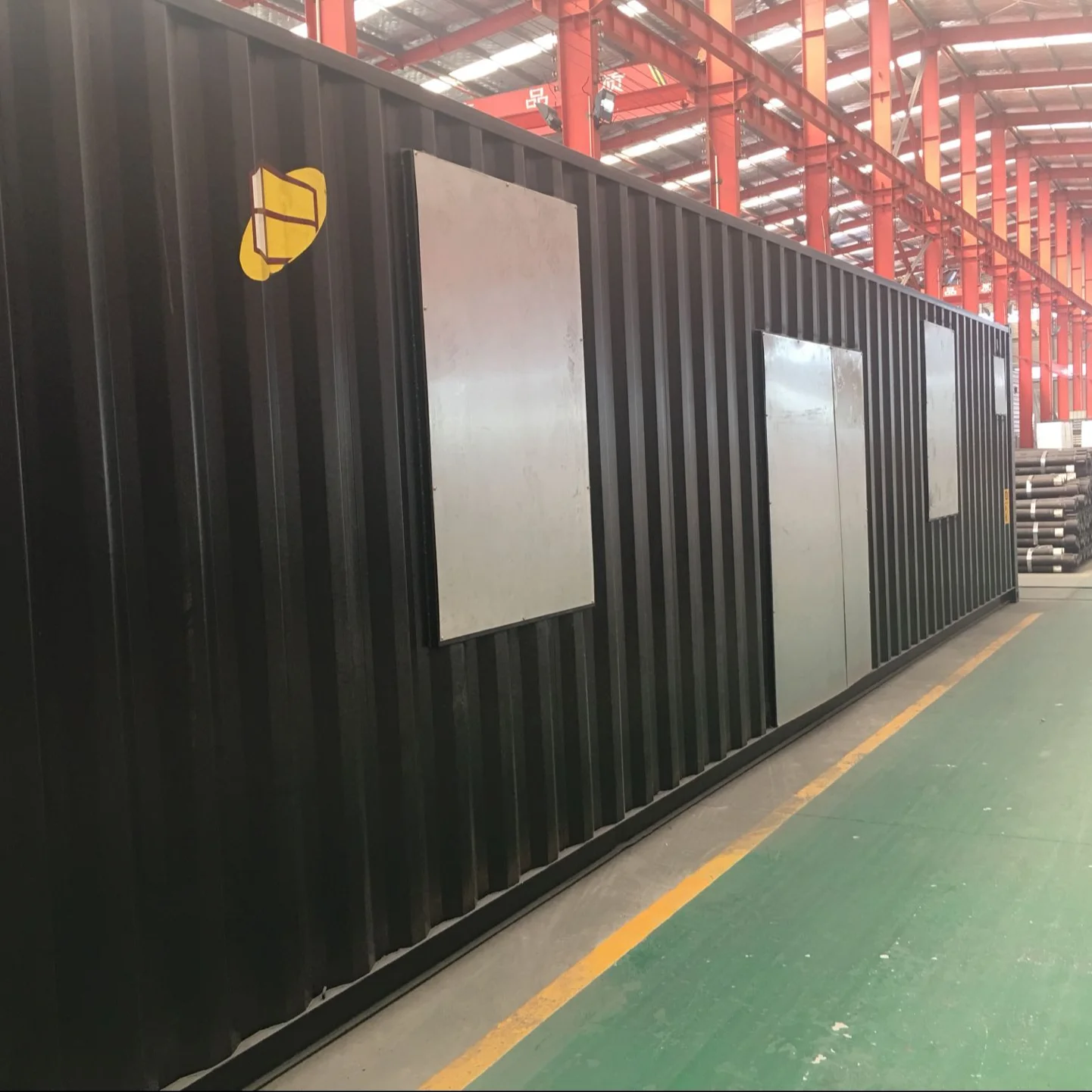 20ft контейнера дом стальной каркас сварной модульный дом современный привлекательный сэндвич-панель с наполнителем срок производства тиража: 30-40 лет SG-JC-353