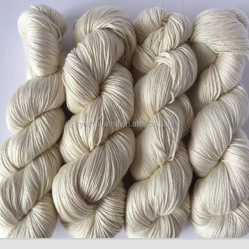 50% Silk 50% Merino DK Yarn Soft Baby Merino Wool Skeins Yarn For Hand Knitting Worsted