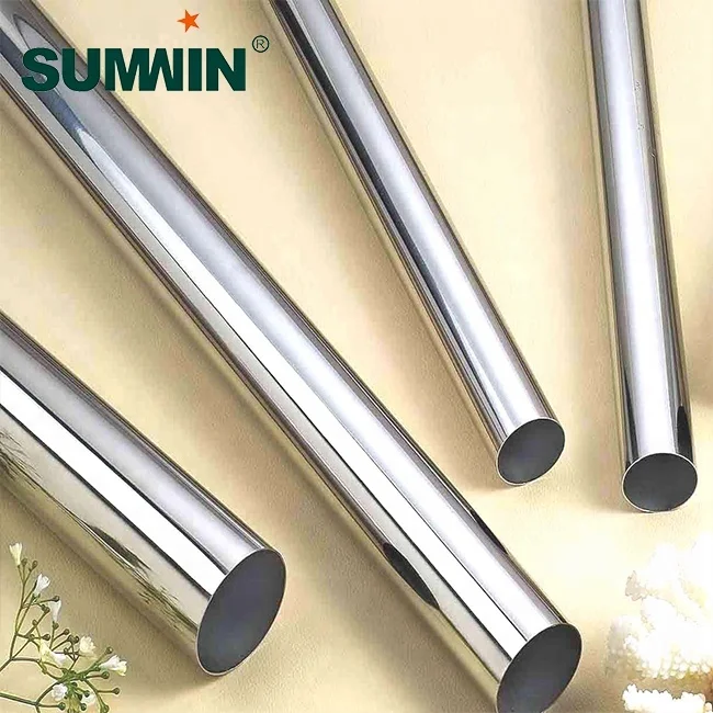 foshan shuangxing  ASTM A554 decorative 304 stainless steel pipe tube