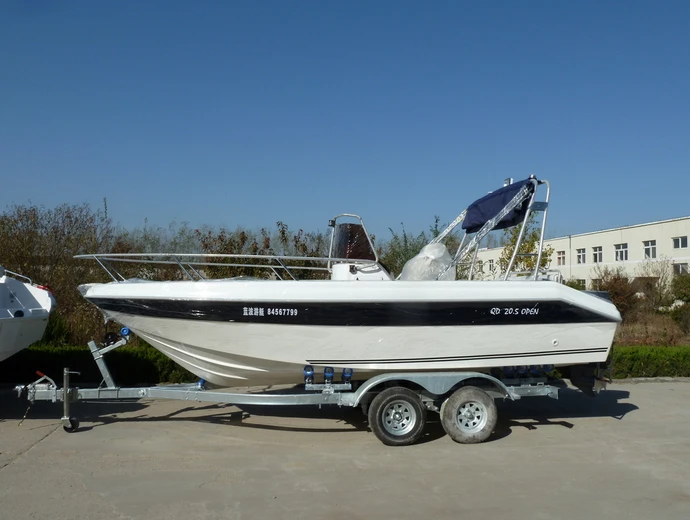Waterwish QD 20.5 OPEN Fiberglass Fishing Boat