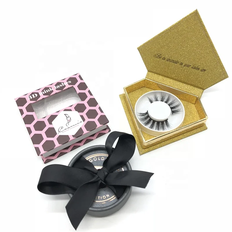 Express mink eyelashes Private Label 3D 5D 6D Mink Eyelashes premium mink lashes and custom eyelash package