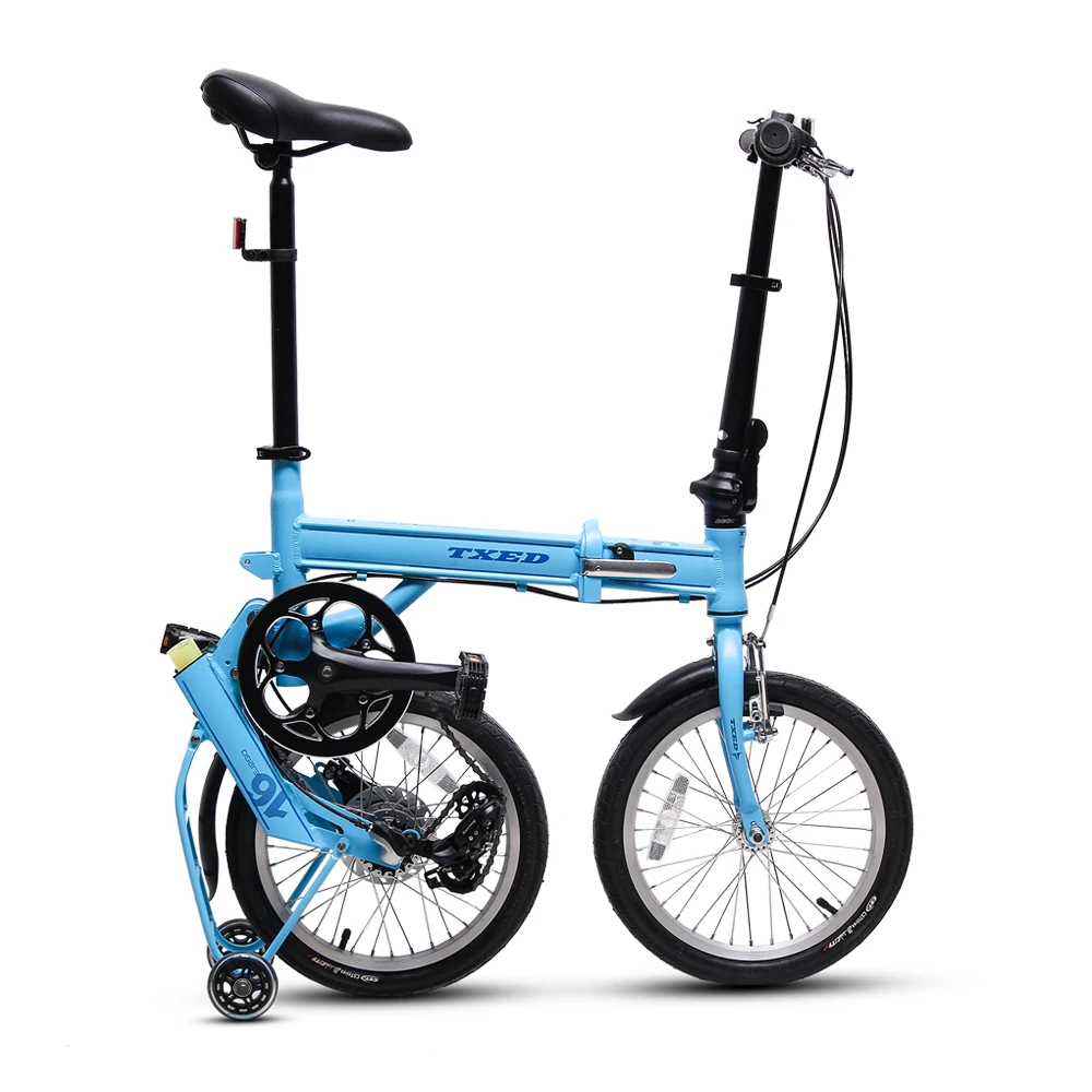 Alloy High Quality 16 Inch Folding Bike Easy Carry Fold Cycle