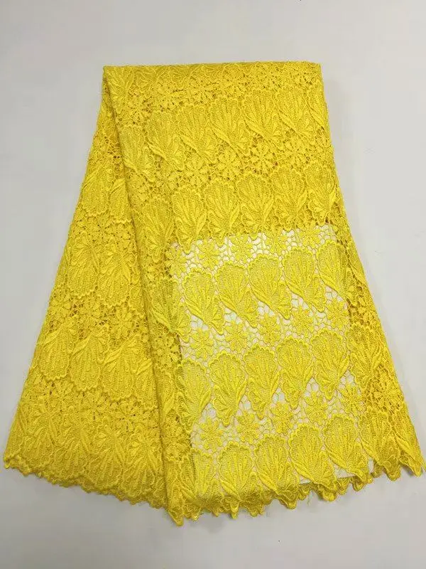 
gold african cord lace fabric dubai fabric lace guipure 2019 