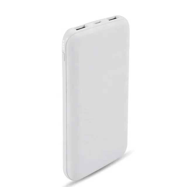 
portable mobile phone battery charger OEM 10000mAh fast charging 10W Qi wireless power bank 
