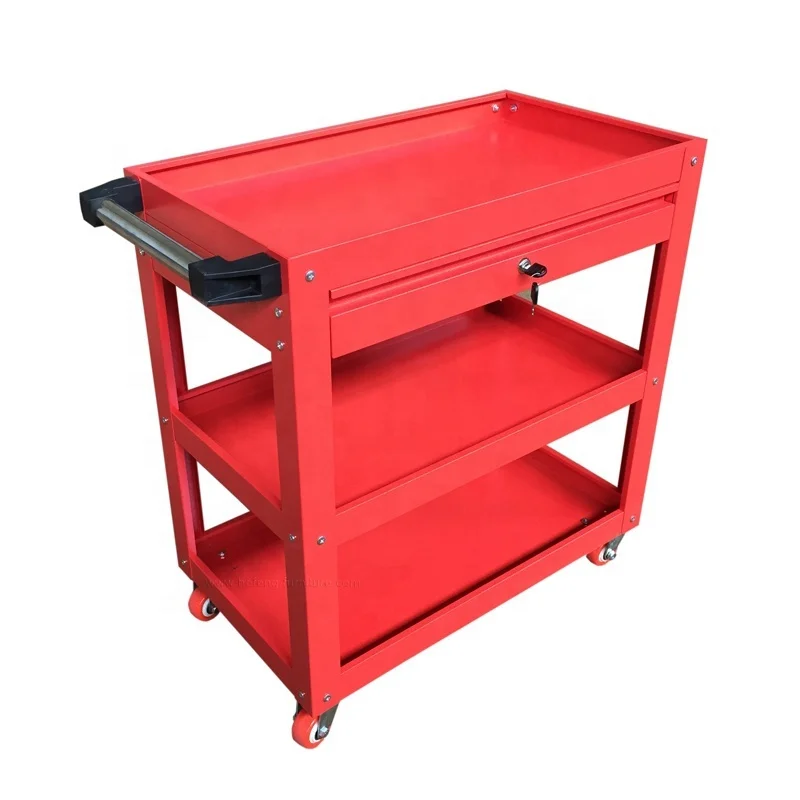 Manufacturer metal duty tool cabinet trolley cabinet
