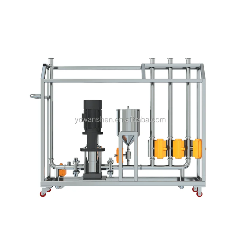 Cheap High Pressure moveable Cleaning Station for Pharmaceutical Machinery