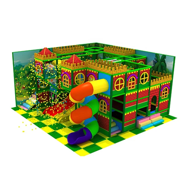 Popular lovely Indoor playground little kids play set amusement park products