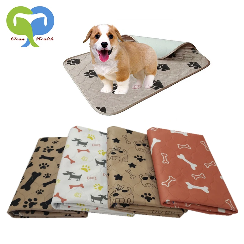 
Factory direct high quality pet dog puppy training pad wholesalers travel washable underpad reusable waterproof absorbent 