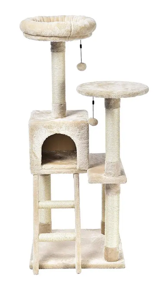 Cat Tree Tower Condo Play House Pet Scratch Post Kitten Furniture