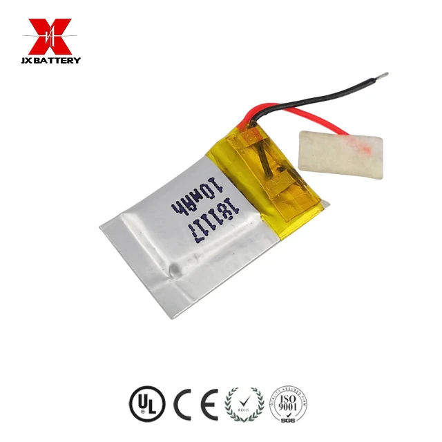 minimum capacity 10mah battery smallest rechargeable lithium lipo battery 181117 3.7V battery
