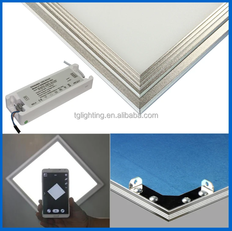 
10mm Ultra Thin LED Panel Light Samsung 100lm/W 36W LED Panel Light 600x600 (620x620) 