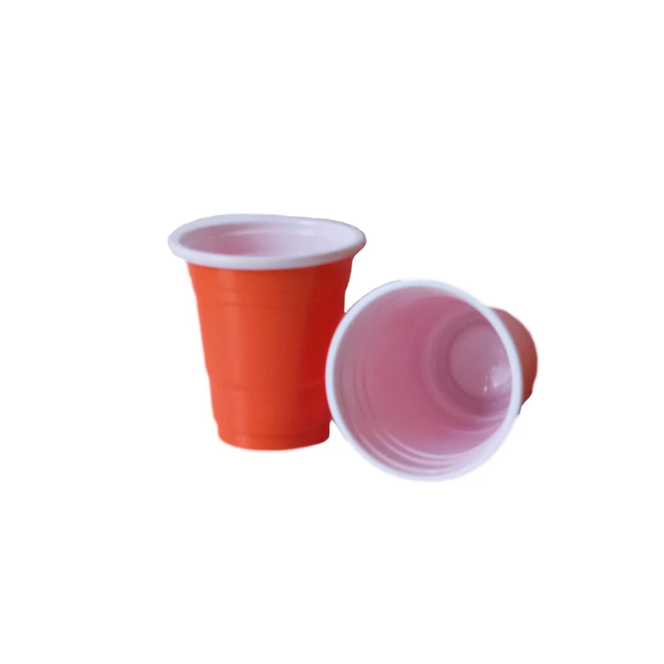 60ml  Stocked Disposable Plastic Mini Cup with Customized Color