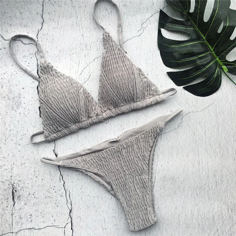 Cikini 2021 New Design Two Piece Charm Design Crochet  Swimsuit Bikini