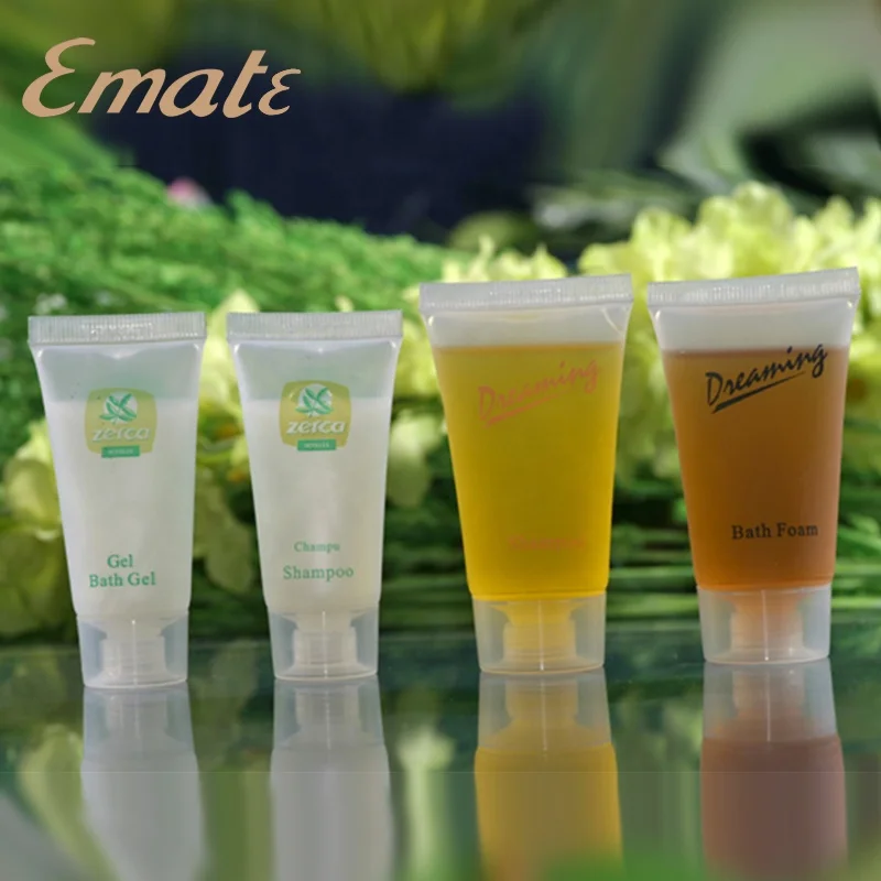 Small cheap shampoo tubes hotel cosmetics wholesale