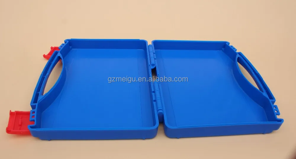 Camper Trailer Portable Plastic Diamond Plate Metal Tool Box For Truck_10100967