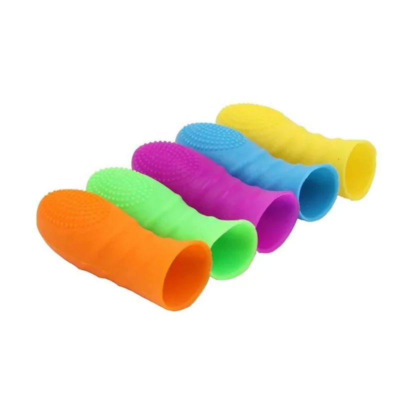 Sex Toy G Spot Clitoris Stimulation Silicone Finger Sleeve Female Masturbation Sex Toys for Couple