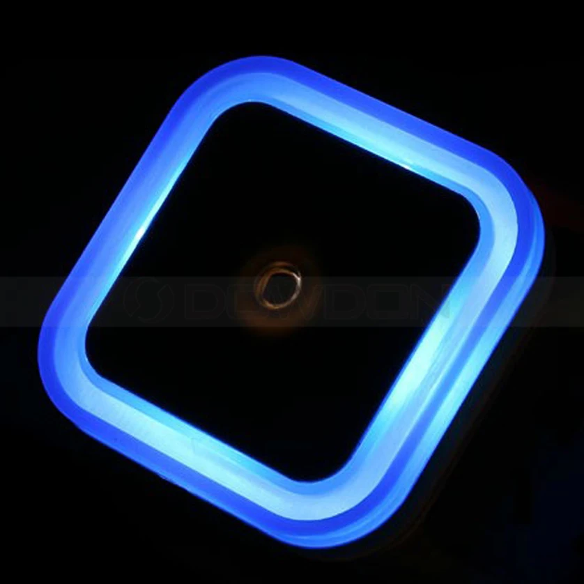 Edge Lighting Wall Charger Plug AC Night Sensor Light